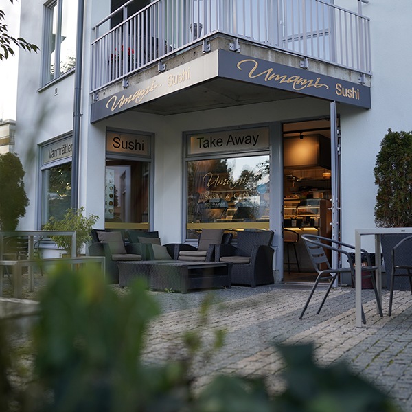 Umami Sushis restaurang i Hägernäs strand